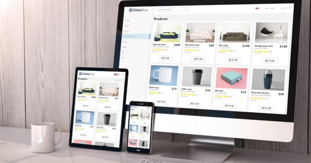 Web Design - E-Commerce Website